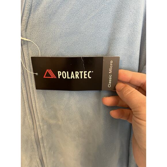 Plow & Hearth Polartec Classic Micro Adult Warm one piece 2006 NWT Pockets Sz M - Picture 4 of 9